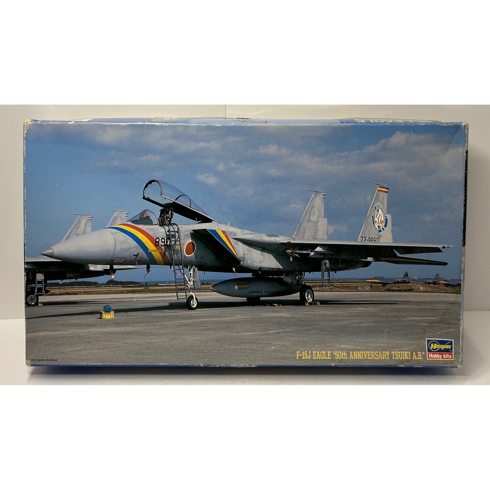 Hasegawa F-15J‎ Eagle 50th Anniversary Tsuiki AB 1:72 Scale Plane Model Kit 1993